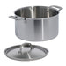 Made In Stainless Steel Clad Stock Pot 8 QT - Made in Italy with Lid 