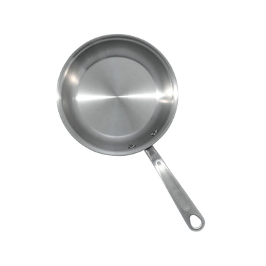 Made In Stainless Steel Clad Frying Pan 8" - Made in Italy interior