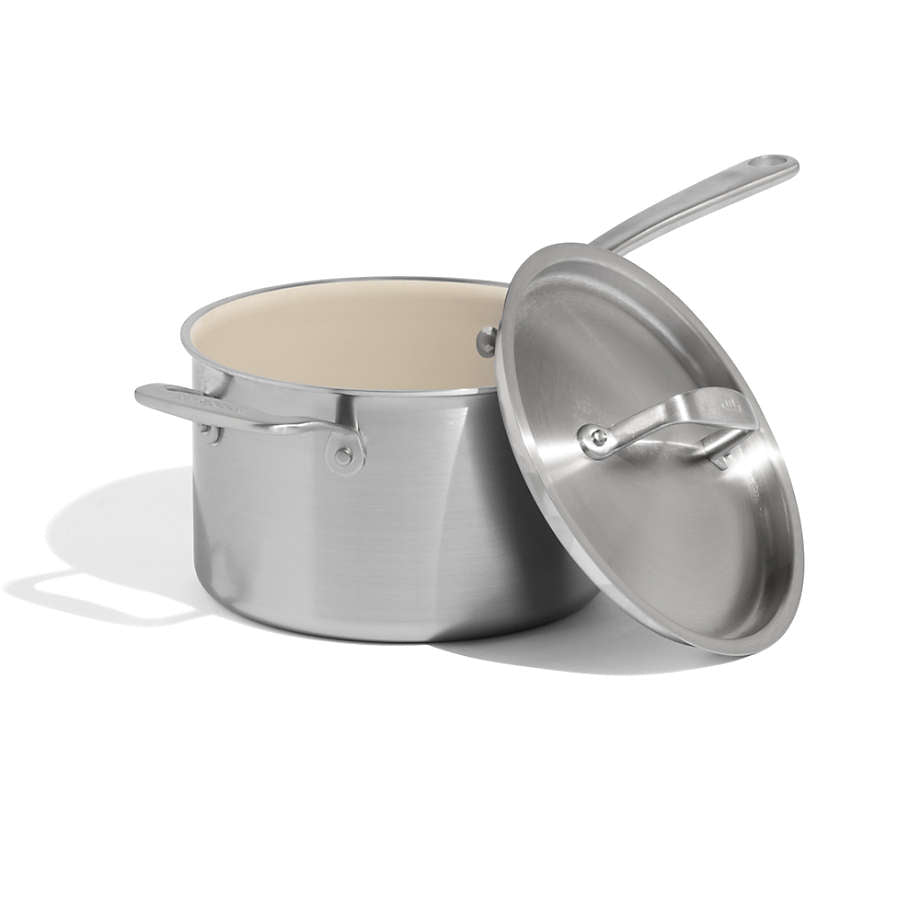 Made In CeramiClad 4 qt Sauce Pan - Made in Italy