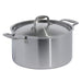Made In Stainless Steel Clad Stock Pot 8 QT - Made in Italy