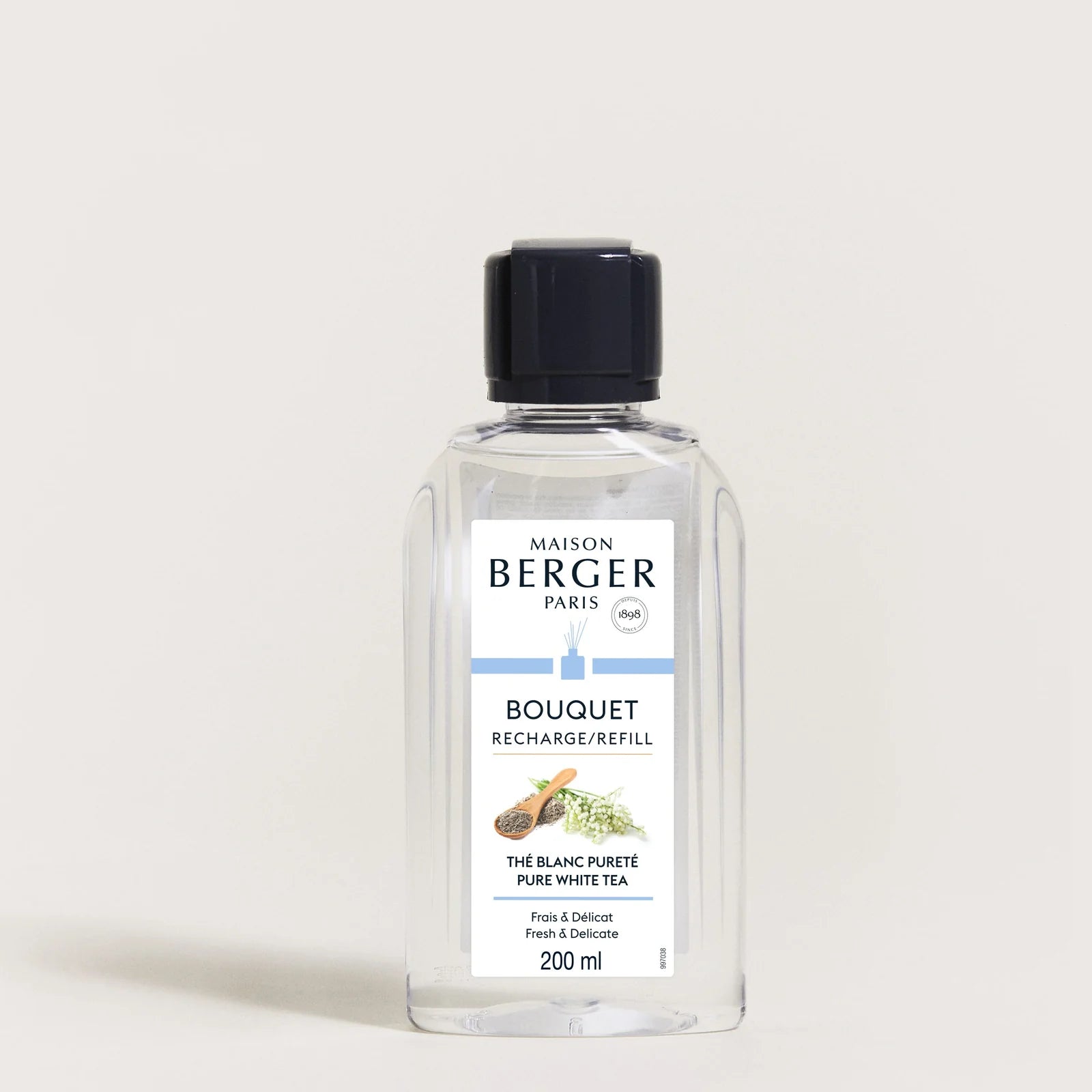 Parfum Berger- Refill Scented Bouquet Pure White Tea 200mL - 127781