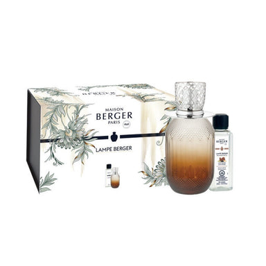 Maison Berger - Evanescence Fawn Lamp Gift Set + 250 ml Mystic Leather  - 314793