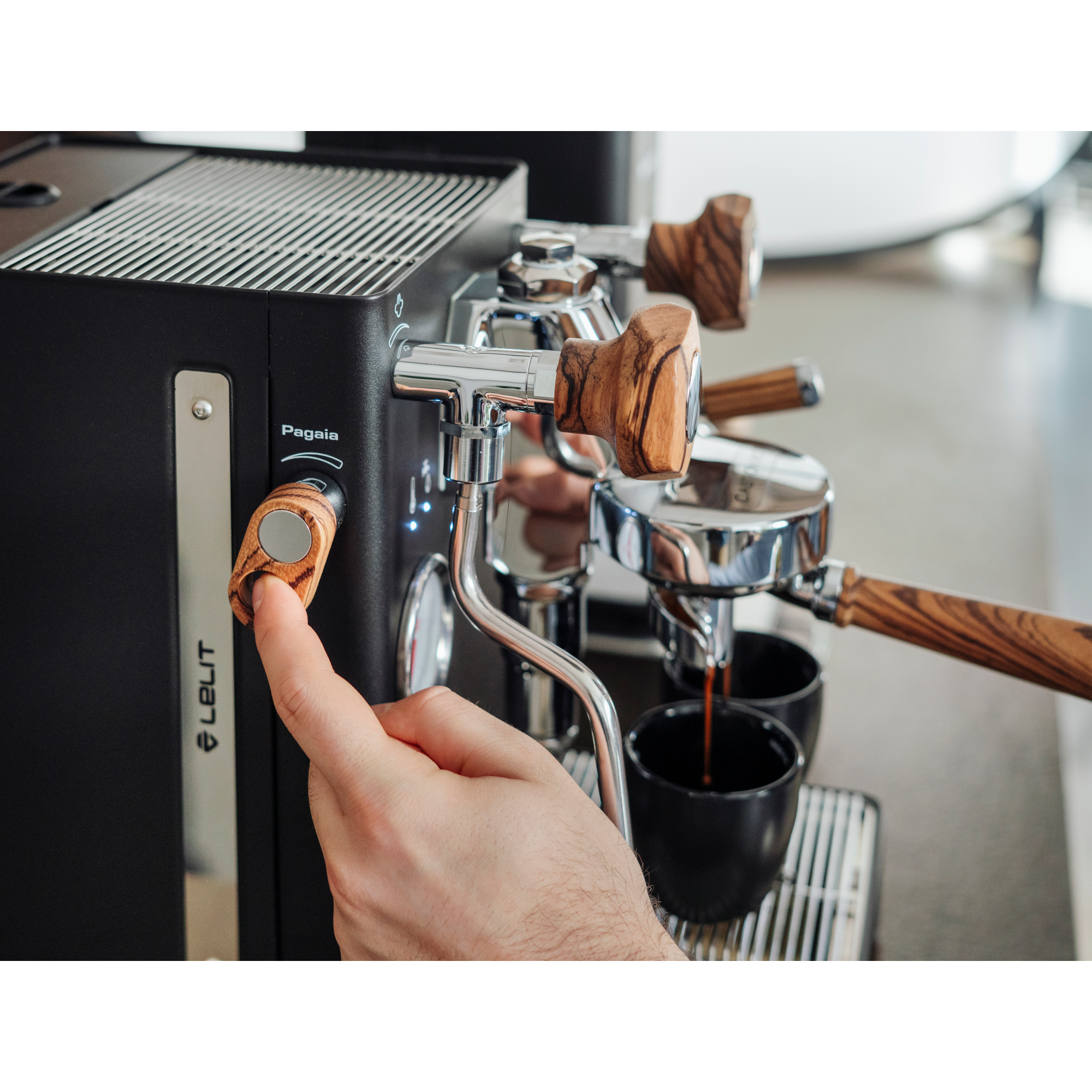 Lelit MaraX3 LEPL62X3-1B20 Espresso Machine Black (Latest Version) Pagaia