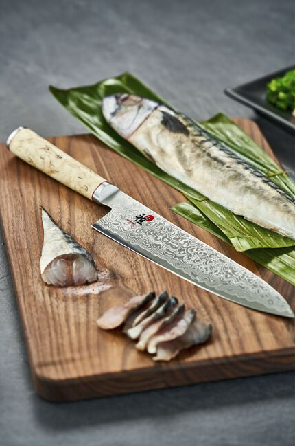 Miyabi 5000MCD 8" Gyutoh Chef Knife 34373-201 - Made in Japan Fish 
