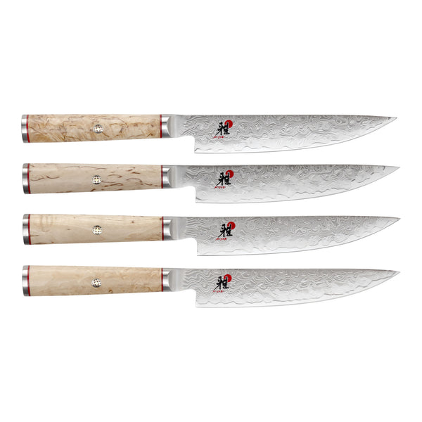 Miyabi 5000MCD 4 Piece Birchwood Steak Knives - 34379-000 - Made