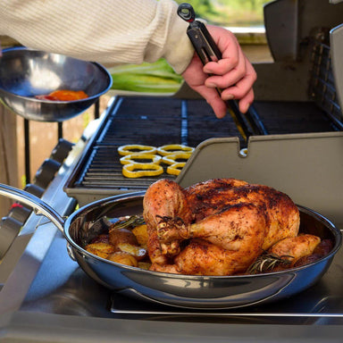 Hestan NanoBond Titanium 12.5" / 32 cm Skillet - Made in Italy - 60031 BBQ Chicken