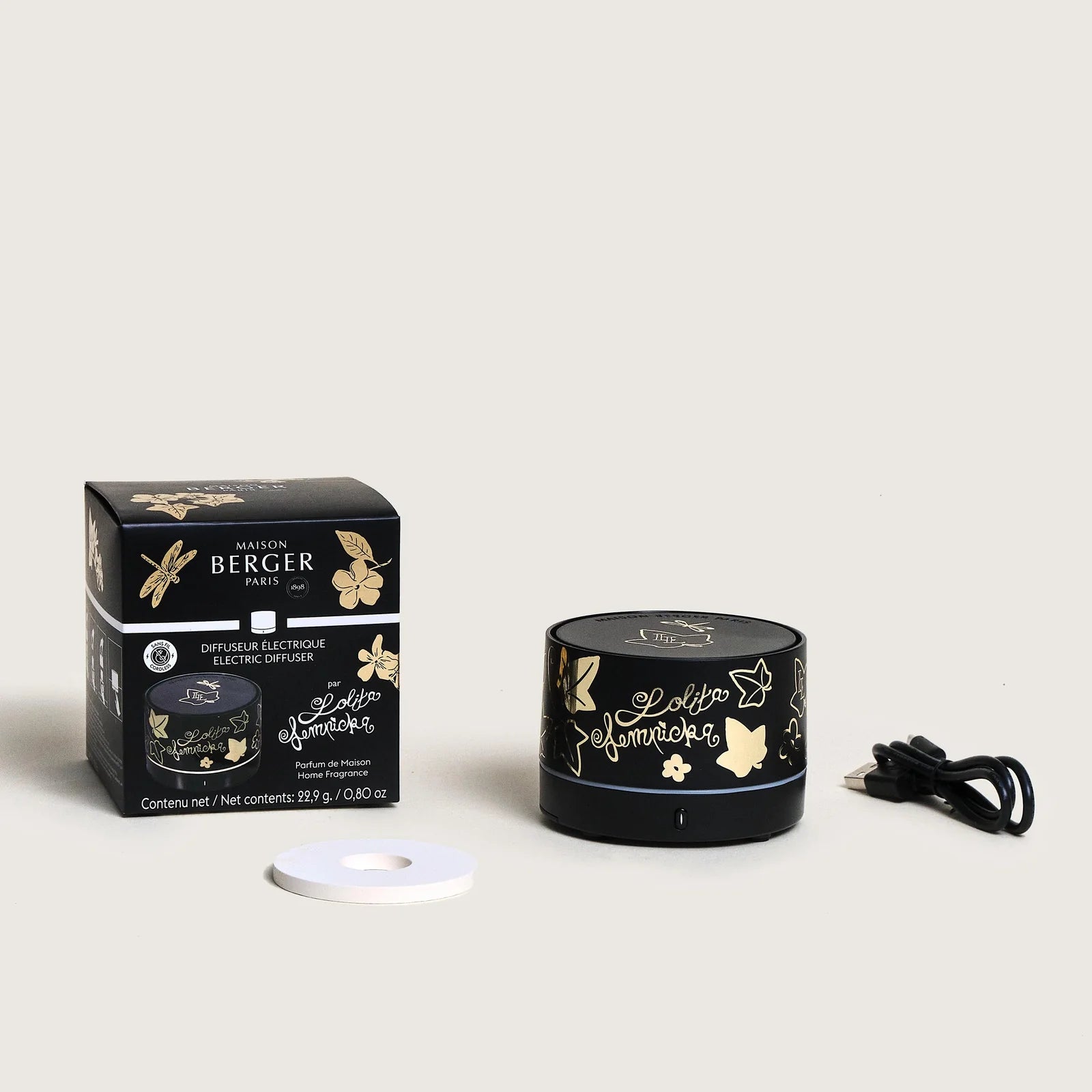 Maison Berger - Nomad Electric Diffuser Black Lolita Lempicka - 7037