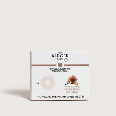 Maison Berger - Nomad Electric Diffuser Refill Velvet of Orient - 7885 box