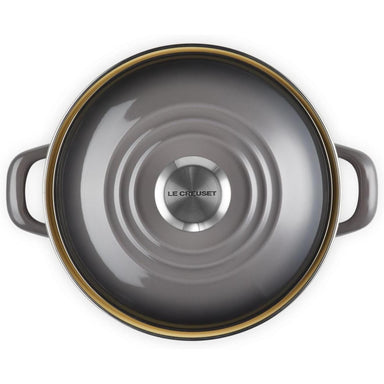 Le Creuset Petite Oyster Enameled Steel Stock Pot  - 3.7 L TOP