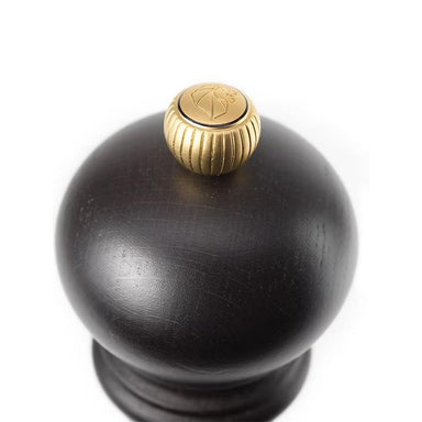 Peugeot Paris Pepper Mill  22 cm Chocolate Wood - Made in France Golden Knob