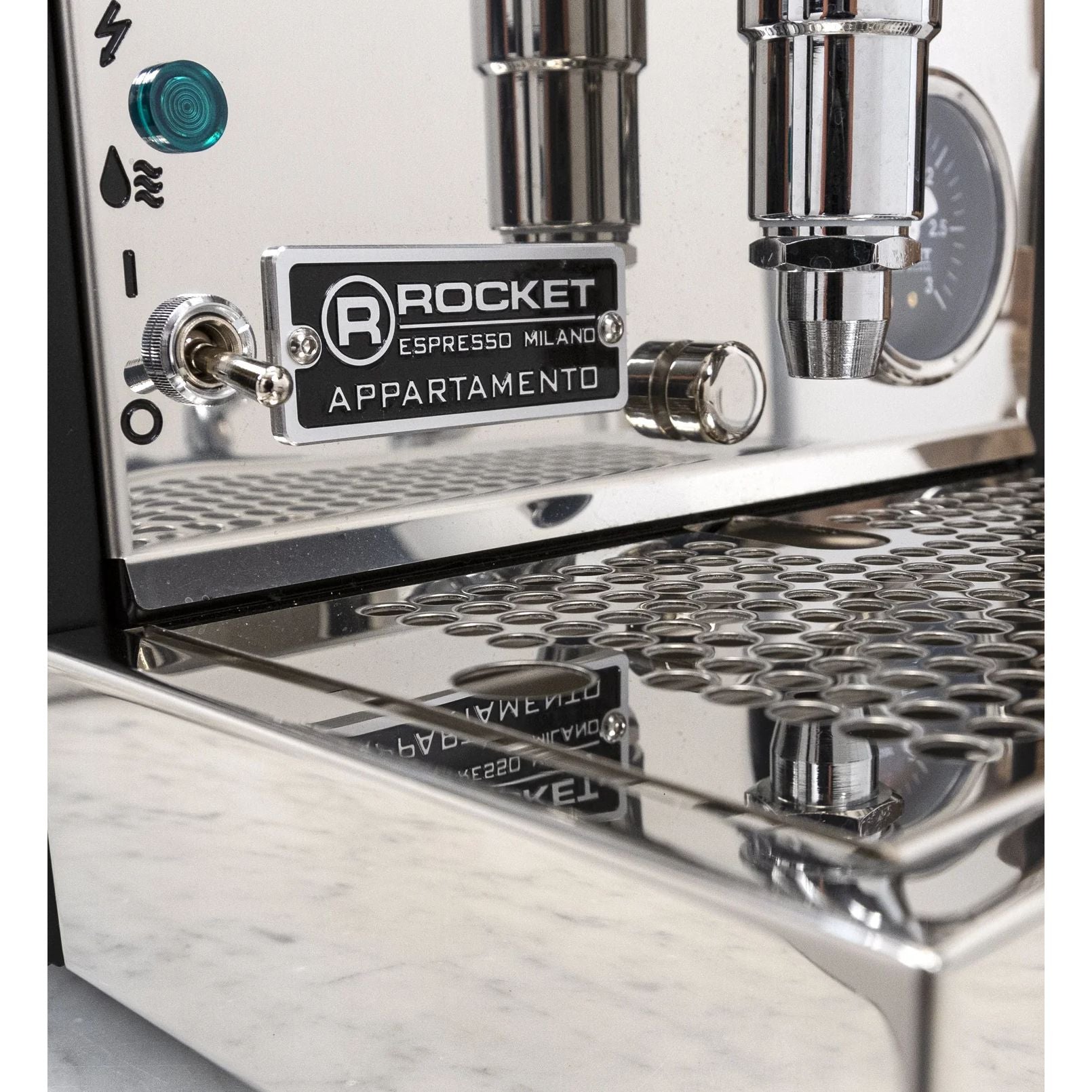 Rocket Espresso Milano Appartmento Black/White Drip Tray