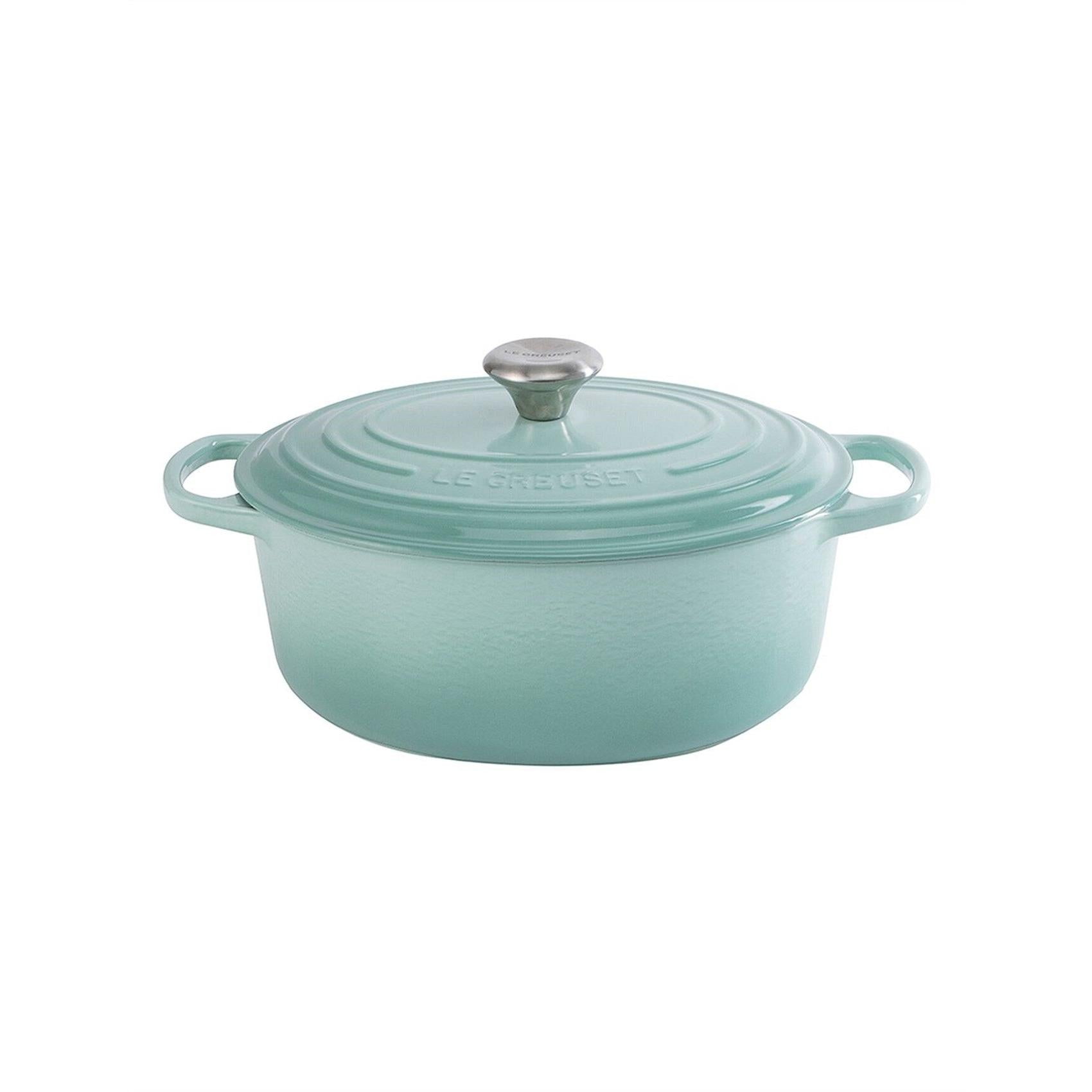 Le Creuset 6.3L Sage Oval French/Dutch Oven (31 cm) 
