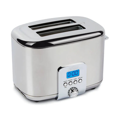 Digital Stainless Steel Toaster 2 Slice