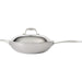 Tramontina Signature Tri-Ply Clad Stainless Steel Wok Induction Ready (12") - Made in Brazil Side