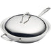 Tramontina Signature Tri-Ply Clad Stainless Steel Wok Induction Ready (12") - Made in Brazil