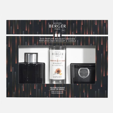 Maison Berger - Mini Duo Candle and Reed Diffuser Gift Set - Velvet of Orient