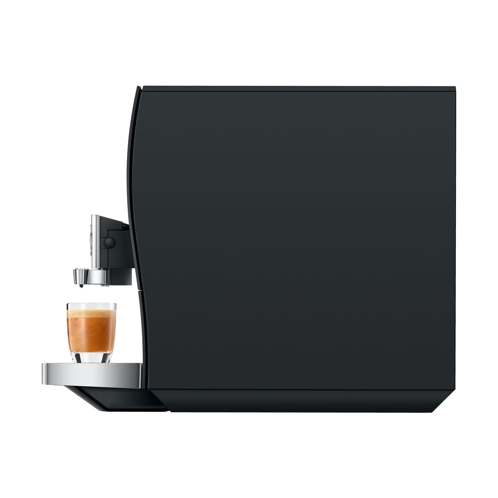 JURA Z10 Aluminum Black Super Automatic Espresso Machine, Makes 51 Specialty Beverages #15702 (2026) panel