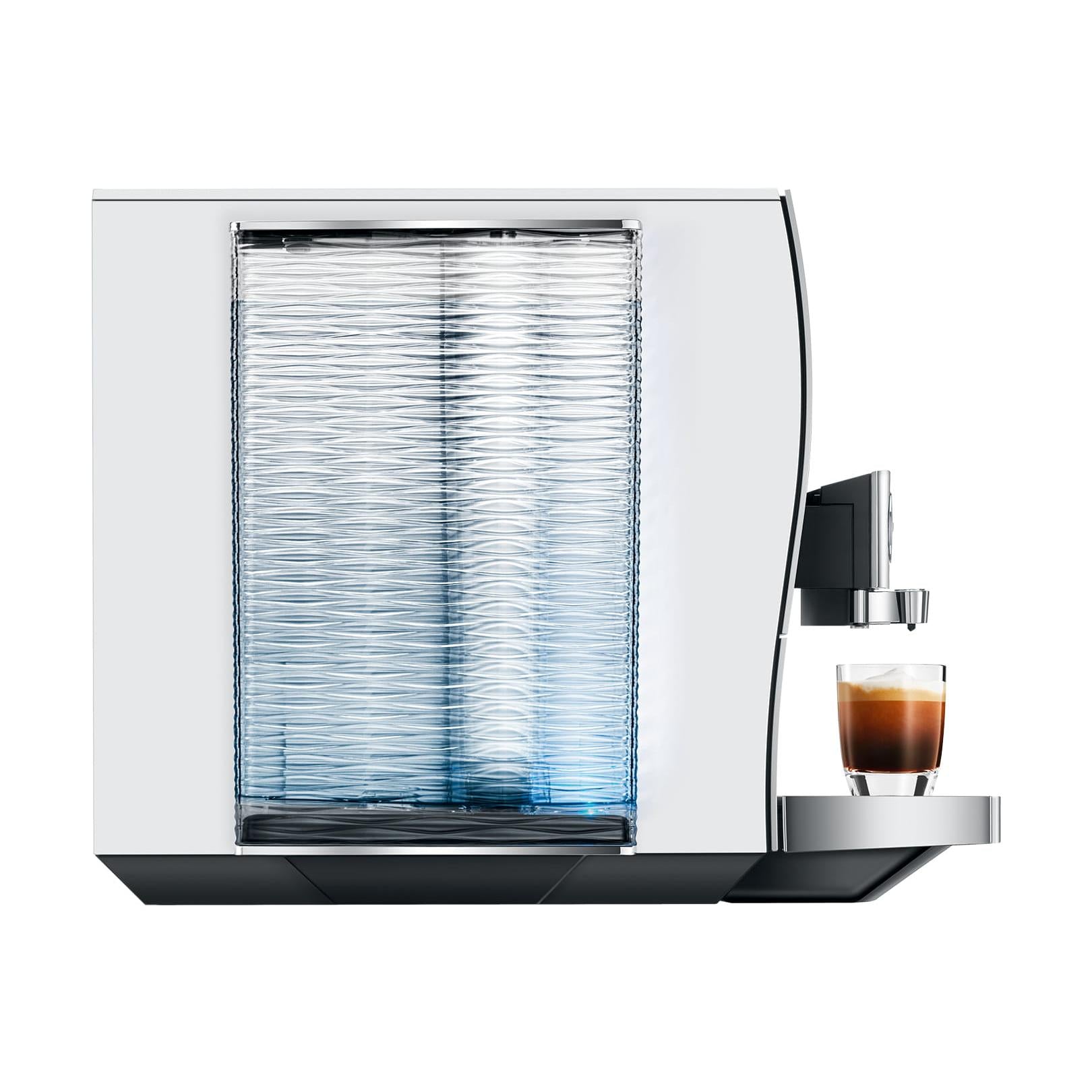 JURA Z10 Aluminum White Super Automatic Espresso Machine, Makes 51 Specialty Beverages #15792 (2026) waves