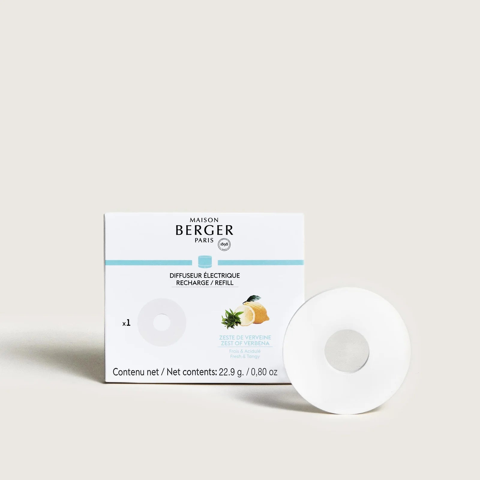 Maison Berger - Nomad Electric Diffuser Refill Zest of Verbena - 7792