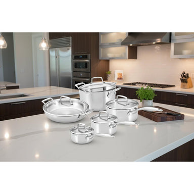 Zwilling Energy X3 Cookware set 10 Piece 18/10 Stainless Steel - 71150-005