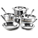 All-Clad Copper Core 10 Piece Set-Consiglio's Kitchenware
