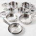 All-Clad 15 Piece D5 Polished Set - SD501015RR