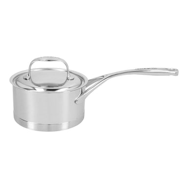 Demeyere Atlantis 7 Collection 1L 18/10 Stainless Steel Sauce Pan Side