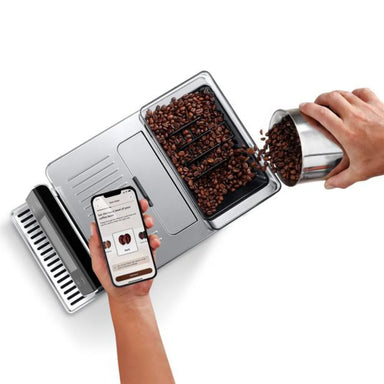 DeLonghi Prima Donna Automatic Espresso Machine ECAM63075TM Top