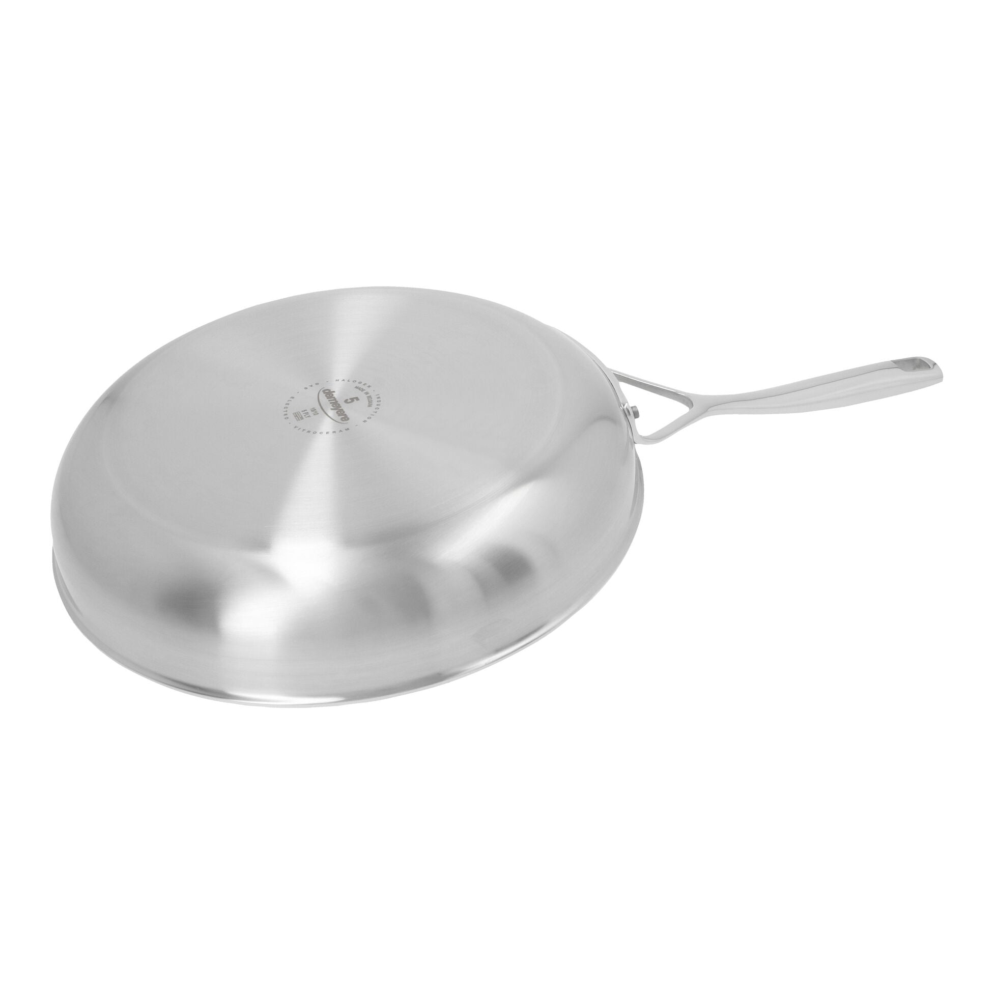 Demeyere Essential 5 Collection 28 cm / 11" 18/10 Stainless Steel Frying Pan Bottom