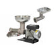 Fabio Leonardi MR9 3/4 HP SP5 Tomato Machine + #32 Meat Grinder Attachment Combo
