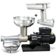 Fabio Leonardi MR10 1.5HP SP5 Tomato Machine + #22 Meat Grinder Attachment Combo Canada