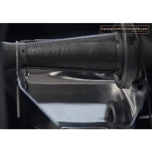 Fabio Leonardi MR9 1HP SP5 Tomato Machine + # 22 Meat Grinder Attachment Combo-Consiglio's Kitchenware