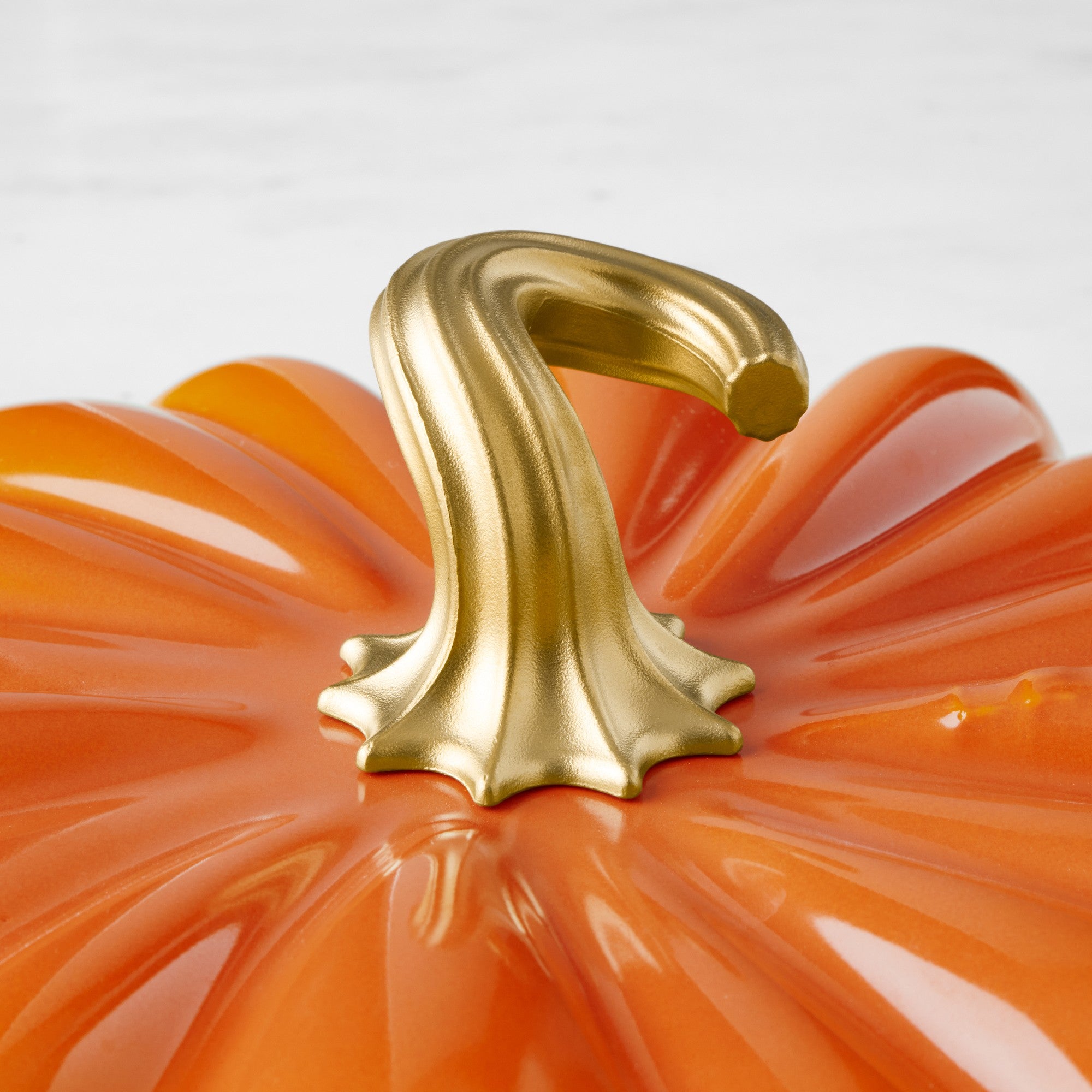 Le Creuset 2.5L Persimmon (Pumpkin Braiser (28 cm) Knob