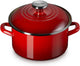Le Creuset Petite Cerise Enameled Steel Stock Pot  - 3.7 L