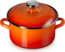 Le Creuset Petite Flame Enameled Steel Stock Pot  - 3.7 L