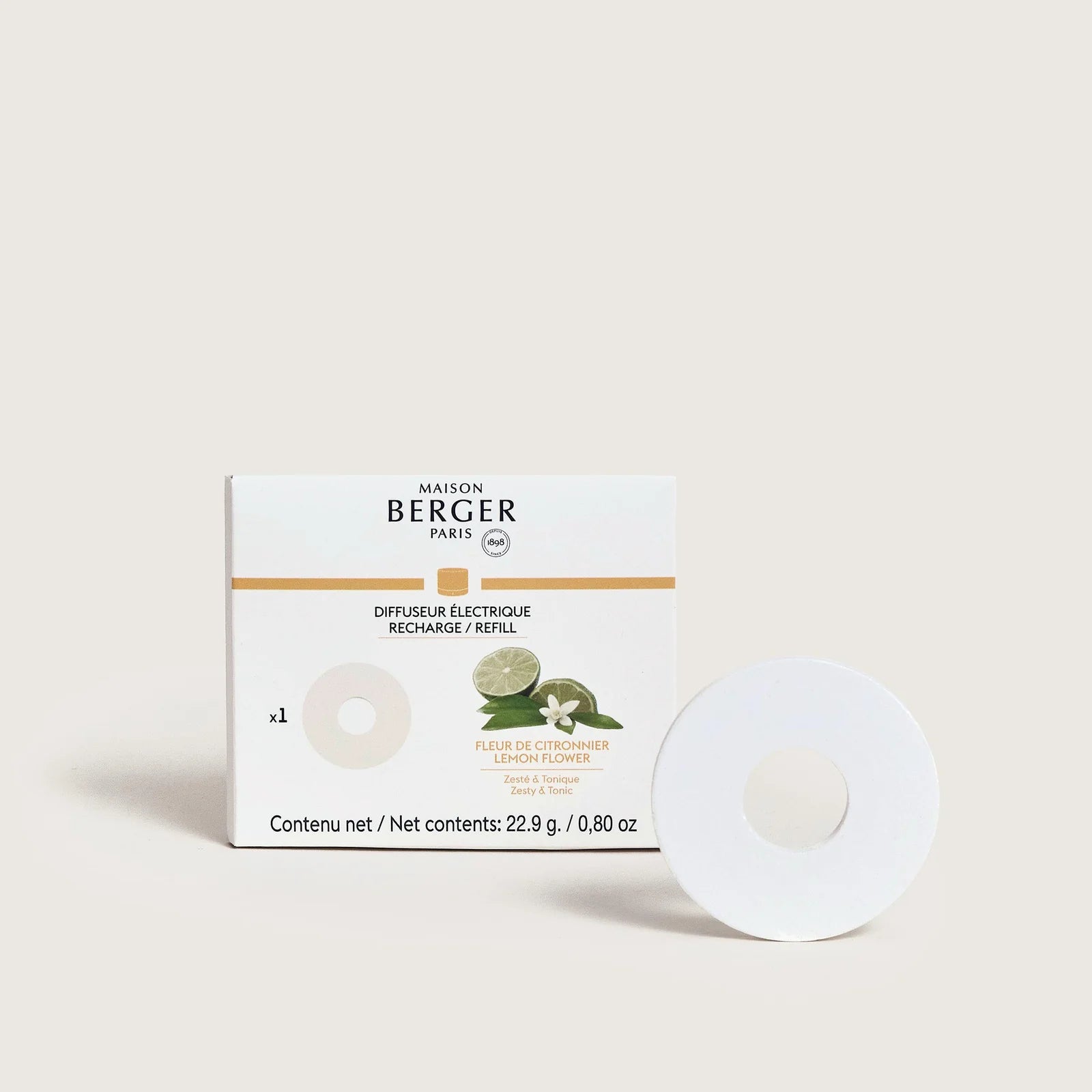 Maison Berger - Nomad Electric Diffuser Refill Lemon Flower - 7886