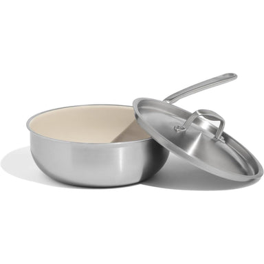 Made In CeramiClad 3.5 qt Saucier Pan - Made in Italy