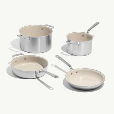 Made In Ceramiclad Non Stick 7 Piece Set - Made in Italy