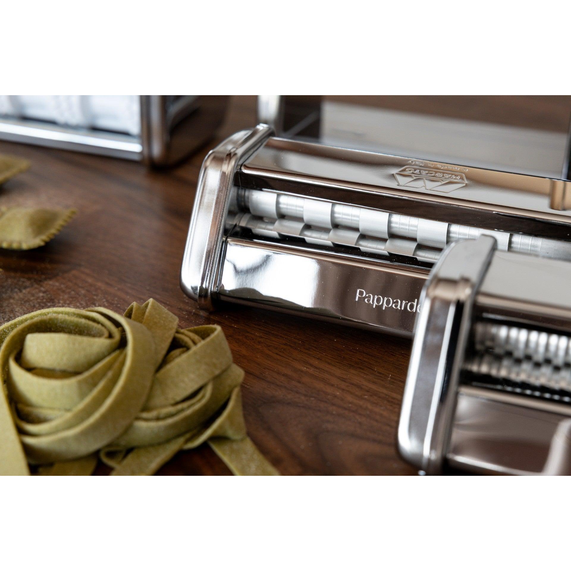Marcato Atlas 150 Multipasta+ Pasta & Ravioli Maker Set pappardelle 