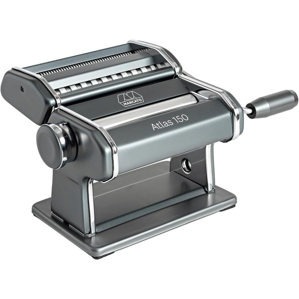 Marcato Atlas Powder Grey 150mm Wellness Pasta Maker — Consiglio's