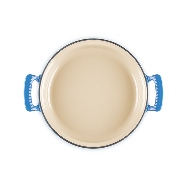 Le Creuset 2.9 L Blueberry Modern Heritage Braiser Interior 