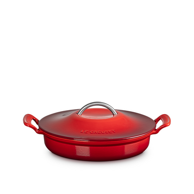Le Creuset 2.9 L Red/Cerise Modern Heritage Braiser
