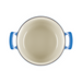 Le Creuset - 4.6 L Blueberry Modern Heritage Round Dutch Oven Interior
