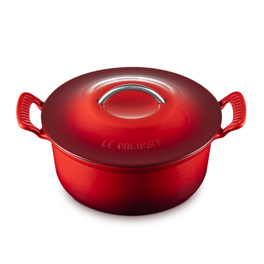 Le Creuset - 4.6 L Red/Cerise Modern Heritage Round Dutch Oven