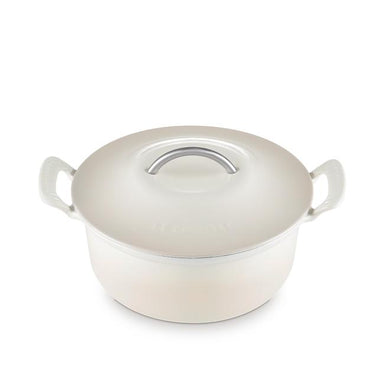 Le Creuset - 4.6 L Meringue Modern Heritage Round Dutch Oven Lid