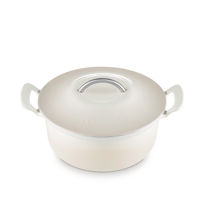 Le Creuset - 4.6 L Meringue Modern Heritage Round Dutch Oven Lid