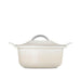 Le Creuset - 4.6 L Meringue Modern Heritage Round Dutch Oven Side