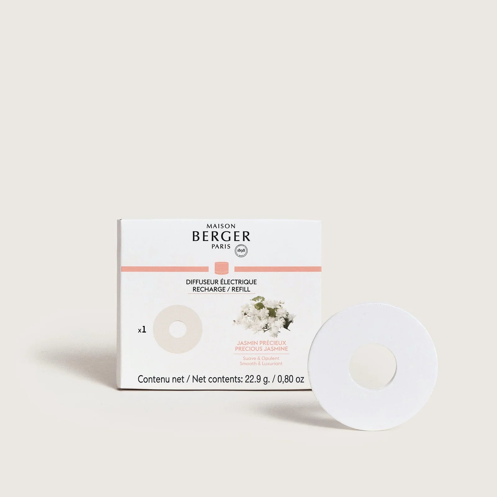 Maison Berger - Nomad Electric Diffuser Refill Precious Jasmine - 7883