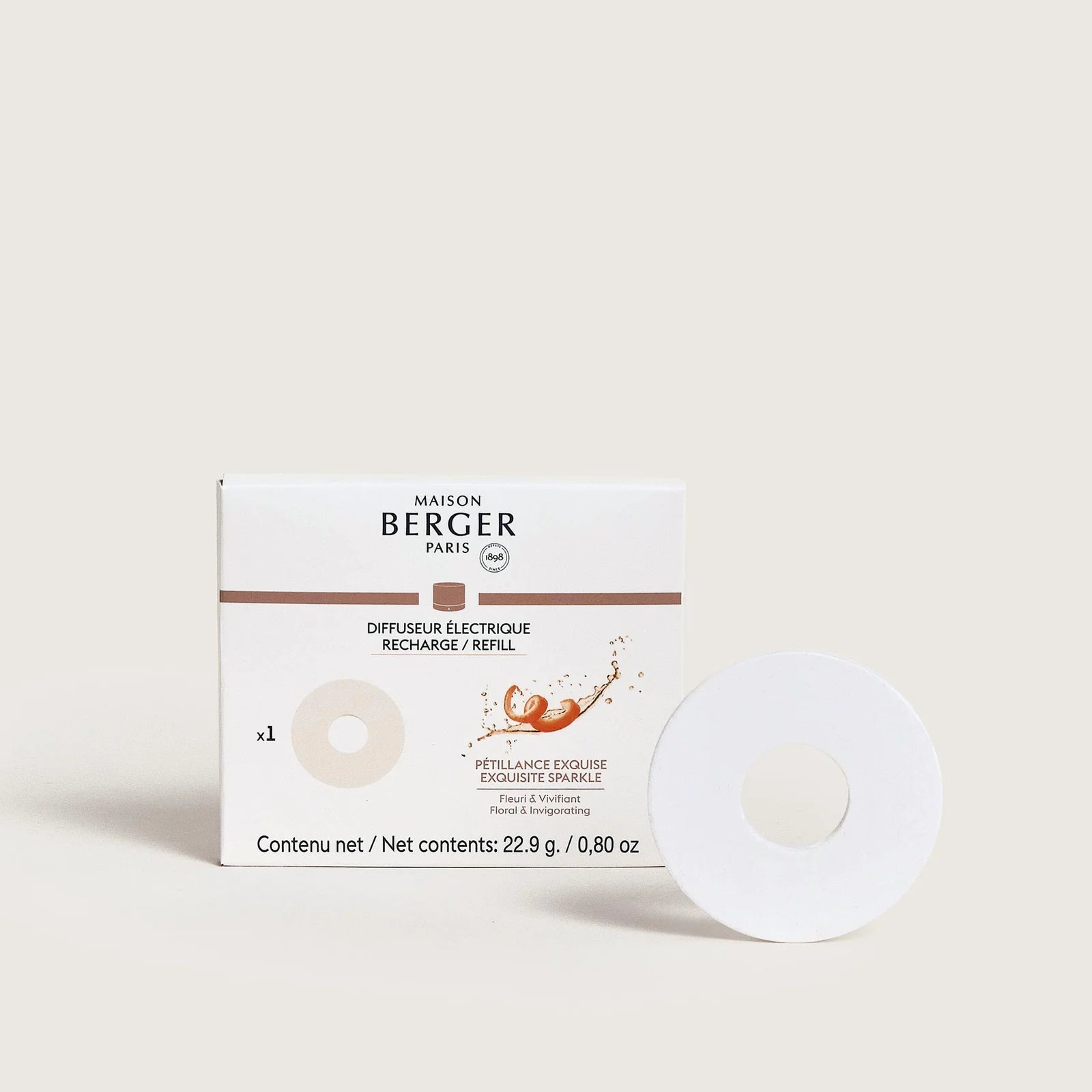 Maison Berger - Nomad Electric Diffuser Refill Exquisite Sparkle - 7881 disc