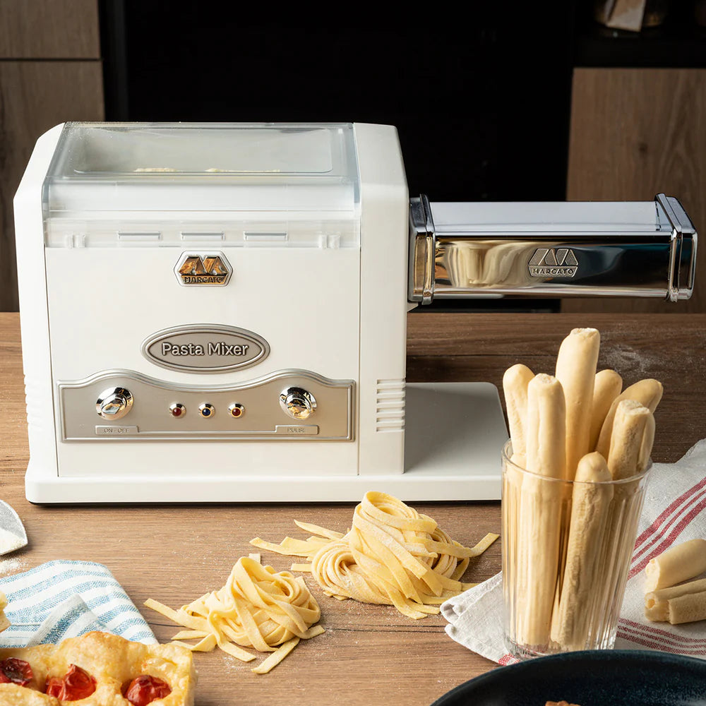 Marcato Pasta Fresca Pappardelle Attachment - Made in Italy Electric Pasta Machine Attachment